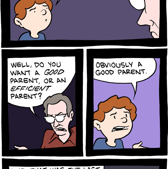 Parental Goodness versus Efficiency