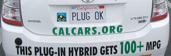 Plug-in car