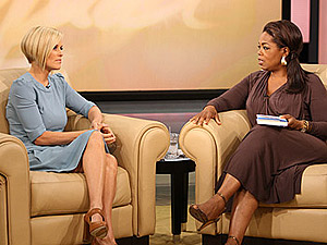 Jenny McCarthy with Oprah Winfrey in 2007